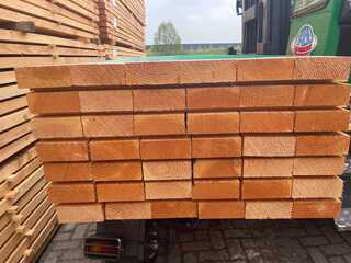 Ca. 24x Douglas Balken Fijnbezaagd, 75x175mm, lente 400cm